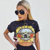 Hole Crop T Tops