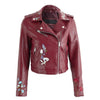 faux leather coat Motorcycle jacket